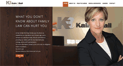 Desktop Screenshot of kainfamilylaw.com